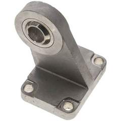 ISO 15552-90° loop strap swivel mounting 100 mm, 1.4401