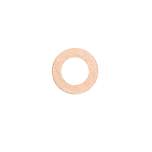 Riegler 139107.Flat seal made of copper, G 1/4 or M12x1.5, EN 837