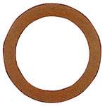 Riegler 114082.Sealing ring made of vulcan fibre, for thread G 1/8, PU 100 pcs.