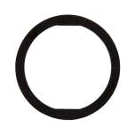 Riegler 114120. Unverlierbarer Dichtring aus PA6, für Gewinde G 1/2, VPE 100 Stk.