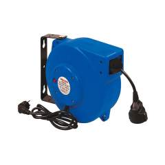 Riegler 113982.Electrical cable reeler, HO5VV-F, 230 V, 50 Hz, max. 10 Amps