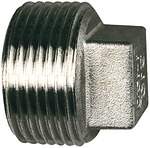 Riegler 111853.Stopper, Square, G 2, AF 32, Stainless steel 1.4408