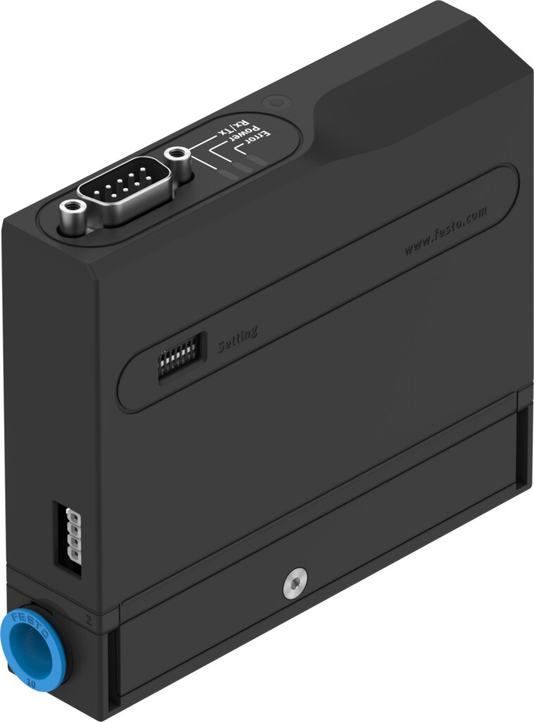 Massendurchflussregler (MFC) VEFC-L-6-100-D31-Q10-Q10-MRM1 - Festo 8204591