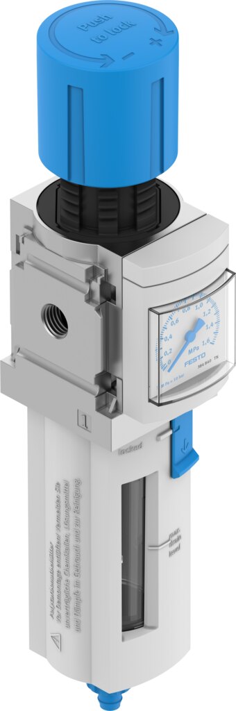 Filter regulator MS4-LFR-1/8-D7-E-R-M-MPA - Festo 8232858