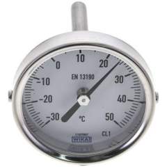 Wika TW 356363 Bimetallthermometer, waagerecht D63/-30 bis +50°C/63mm