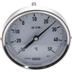 Wika TW 35100100 Bimetallthermometer, waagerecht D100/-30 bis +50°C/100mm
