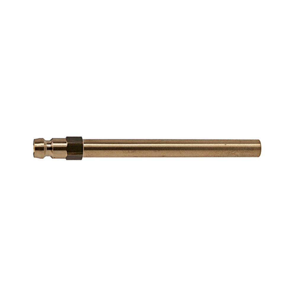 Riegler 107940.Plug nipple pipe DN 6, Brass 2.0401, Pipe exterior Ø 10 mm, AF 11