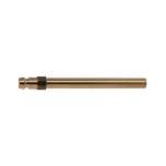 Riegler 107938.Plug nipple pipe DN 5, Brass 2.0401, Pipe exterior Ø 8 mm, AF 9