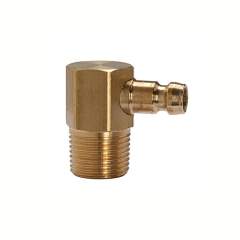Riegler 107950.Tempered plug-in nipple DN 6, 90°, Exterior thread, R 3/8