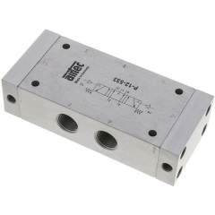 Airtec P 12 533. 5/3-Wege Pneumatikventil, G 1/2", Mittelstellung entlüftet, Standard