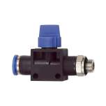 Riegler 110138.3/2-way valve »Blue Series«, Plug connector, G 3/8 o.