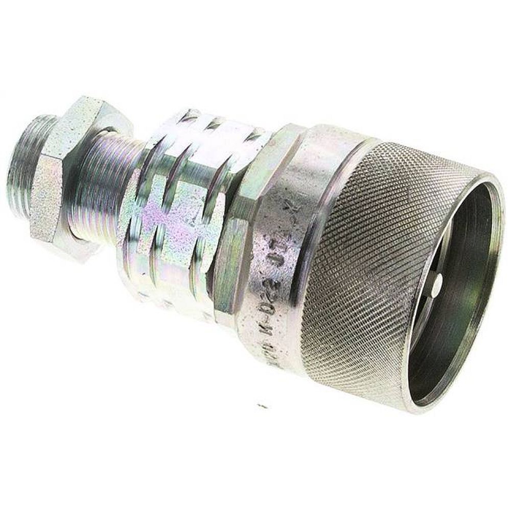 Schott-Schraubkupplung, Stecker Baugr.4, 14 S (M22x1,5)