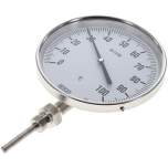 Wika TS 10016063 Bimetallthermometer, senkrecht D160/0 bis +100°C/63mm
