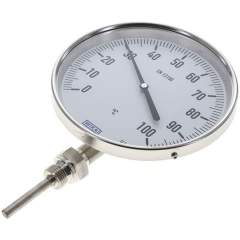 Wika TS 10016063 Bimetallthermometer, senkrecht D160/0 bis +100°C/63mm