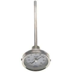 Wika TW 3563200 Bimetallthermometer, waagerecht D63/-30 bis +50°C/200mm