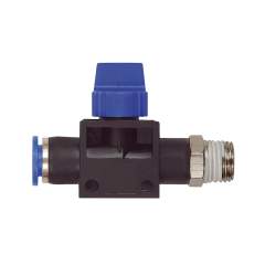 Riegler 110153.3/2-way valve »Blue Series«, Plug connector, R 3/8 o.