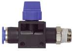 Riegler 110149.3/2-way valve »Blue Series«, Plug connector, R 1/4 o.