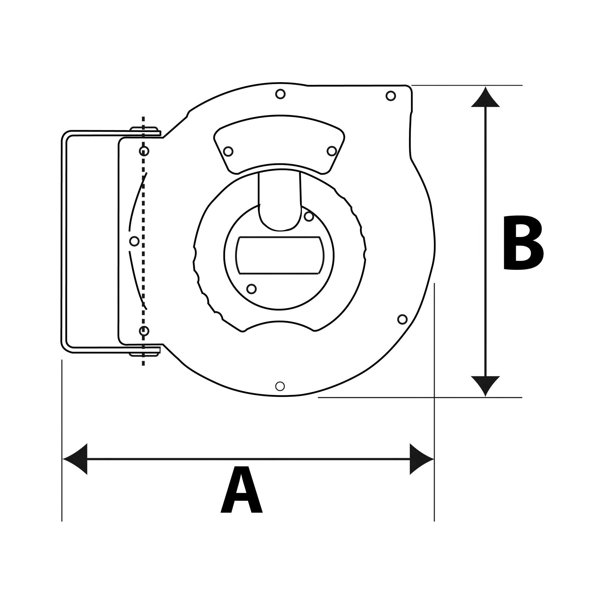 Hose reel, PU hose Ø 12x8, G 1/4, Hose length 9 m - Riegler 113978