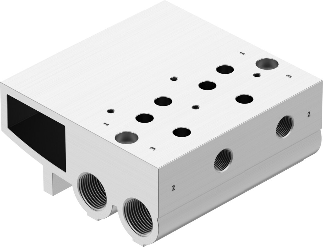 Anschlussblock VABM-P1-SF-G14-2-P3 - Festo 542252