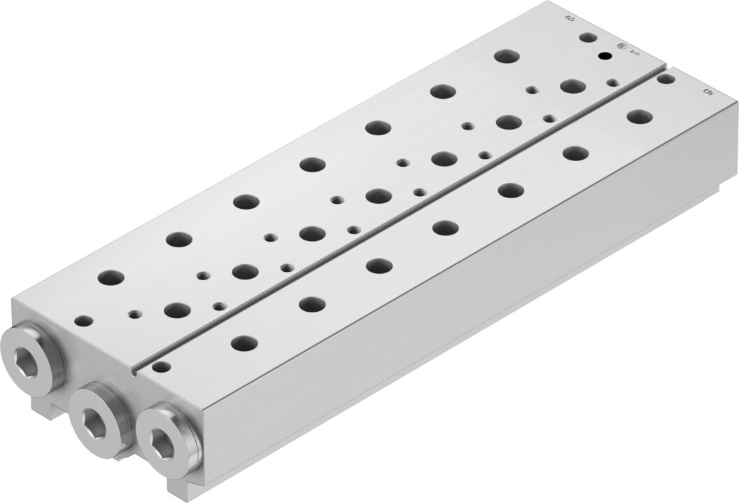 Anschlussblock VABM-B10-30S-G12-7 - Festo 8026382