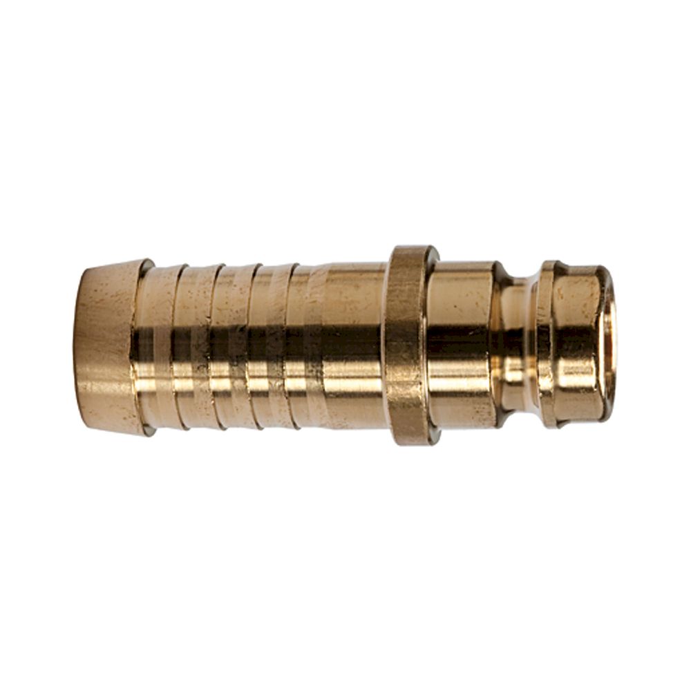 Riegler 107974.Tempered plug-on connector DN 9, Brass, Hose connection 13 mm