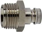 Riegler 107976.Tempered plug-in nipple DN 9, Exterior thread, M16x1.5, AF 17