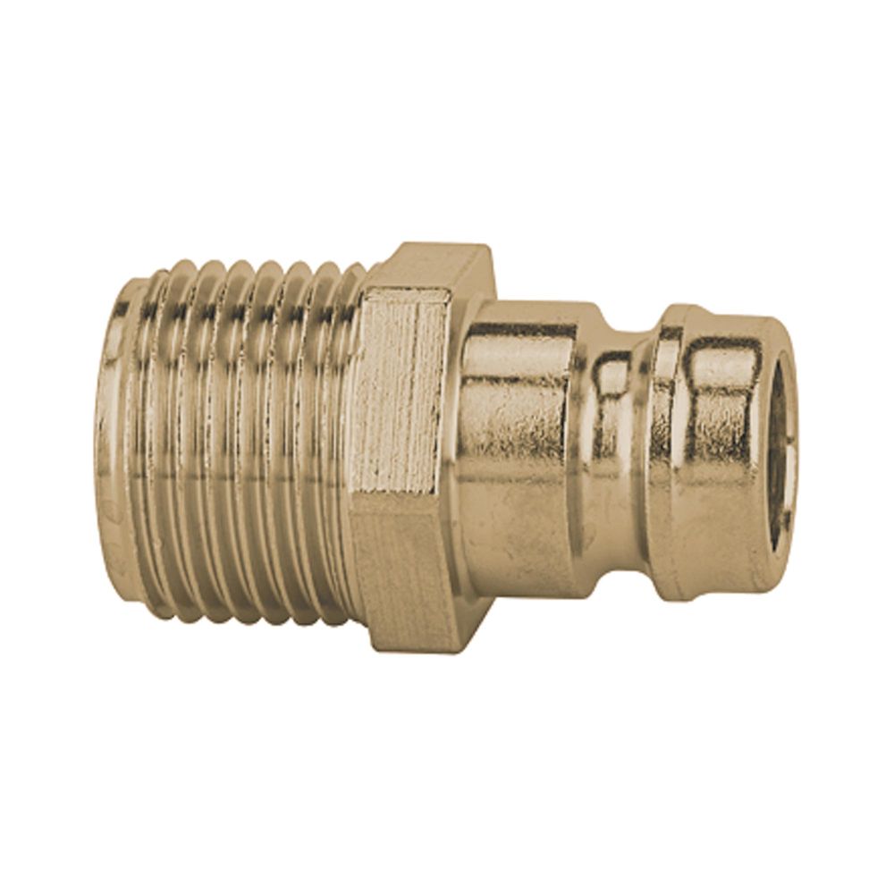 Riegler 107983.Tempered plug-in nipple DN 9, with blocking valve, ET, G 1/4