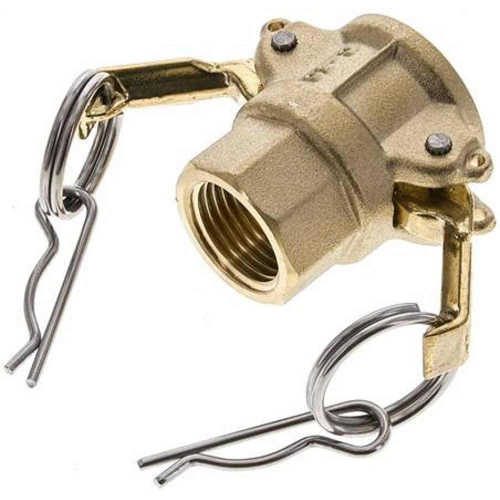 Kamlock-Kupplung (D) Rp 1/2"(IG), Messing