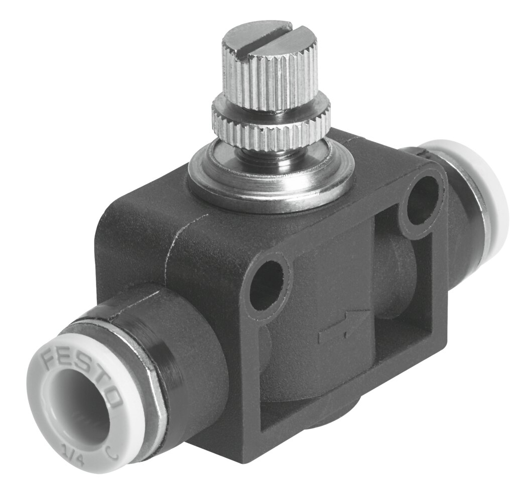 One-way flow control valve GR-QB-1/4-U - Festo 534682