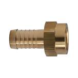 Riegler 107995.Screw-on connector, Brass, M16x1.5 IT, Hose connection 13 mm