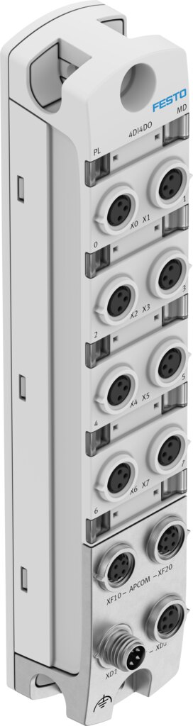 Digitales Ein-/Ausgangsmodul CPX-AP-I-4DI4DO-M8-3P - Festo 8086601