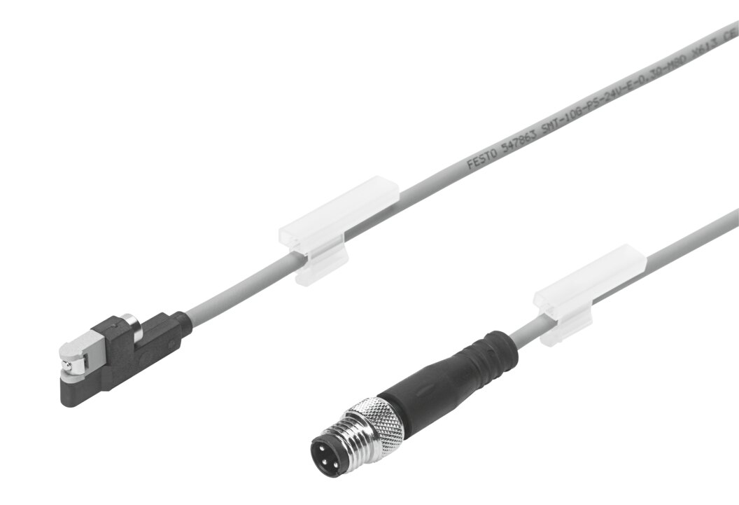 Proximity sensor SMT-10G-NS-24V-E-0,3Q-M8D - Festo 8065029