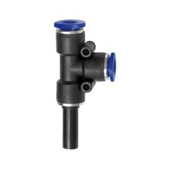 Riegler 135791.Push-in T-connector, Plug nipple »Blue Series«, hose/plug Ø 8