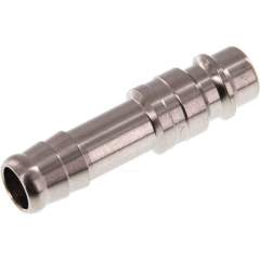 Kupplungsstecker (NW7,2) 10mm Schlauch, Edelstahl