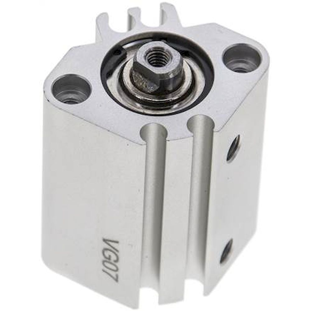 EMC SQN 16/10 SZ. Kompaktzylinder, doppeltwirkend, Kolben 16mm, Hub 10mm