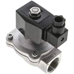 E.MC ZS-10-ES-24V. 2/2-way SS solenoid valve G 1", 0-6/10 (DC/AC) bar, NC