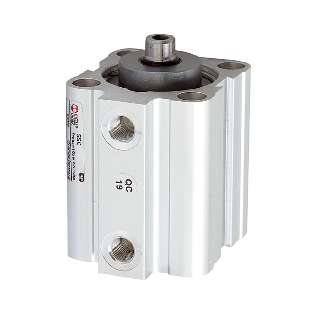 Riegler 105912.Short stroke cylinder double-acting, Piston Ø 25, Stroke 5, G 1/8