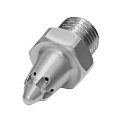 Riegler 114475.Low noise round nozzle, G 1/4 ET, Nozzles-ET Ø 11 mm