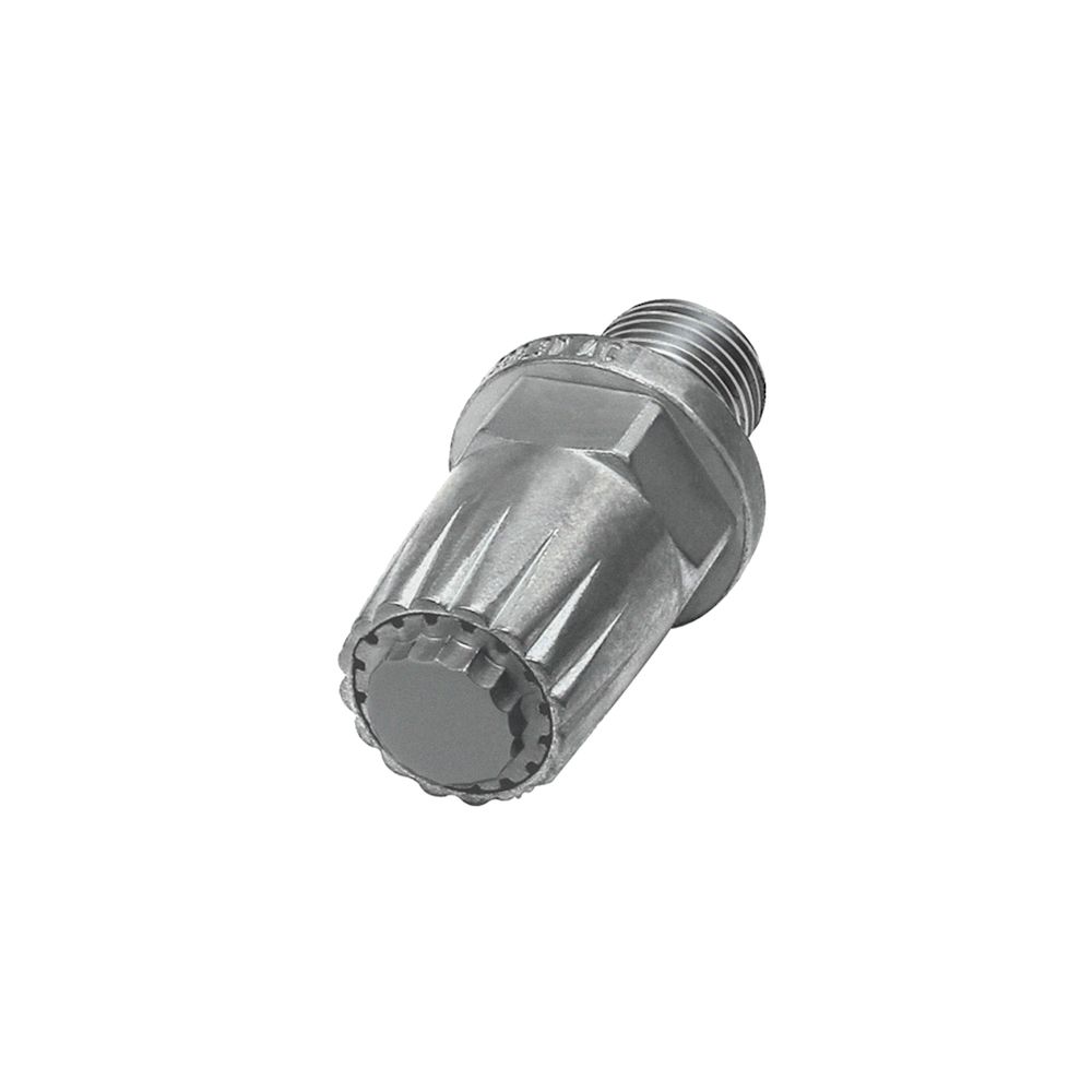 Riegler 114476.Low noise round nozzle, G 1/4 ET, Nozzles-ET Ø 19 mm
