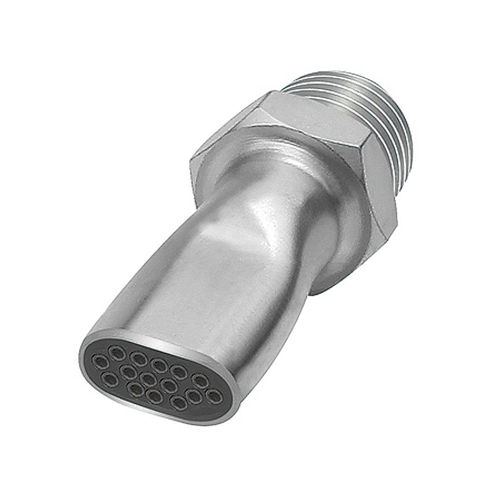 Riegler 114480.Low noise flat nozzle, G 3/8 ET, Nozzle width 16.5 mm