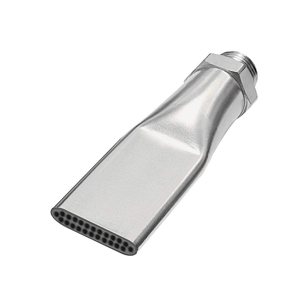 Riegler 114482.Low noise flat nozzle, G 3/8 ET, Nozzle width 29 mm