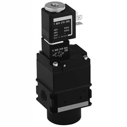 Aventics 0821300675 (NL1-SOV-G014-SOE-CON-DS) 3/2-Wegeventil, elektrisch betätigt, Serie NL1-SOV