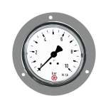 Riegler 101858.Standard pressure gauge, front ring, G 1/8, 0 - 40 bar, Ø 40