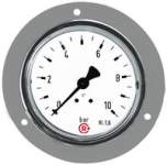Riegler 101856.Standard pressure gauge, front ring, G 1/8, 0 - 16 bar, Ø 40