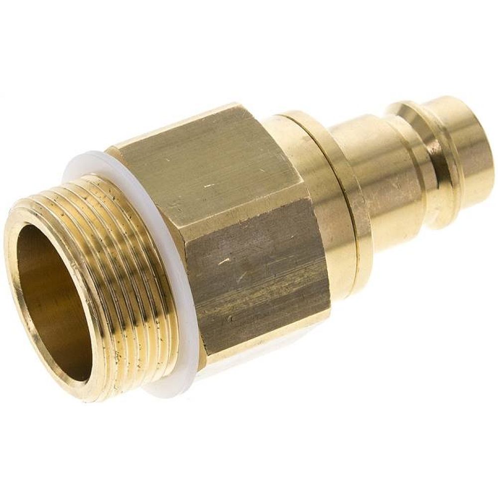 Kupplungsstecker (NW19) G 1-1/4"(AG), Messing