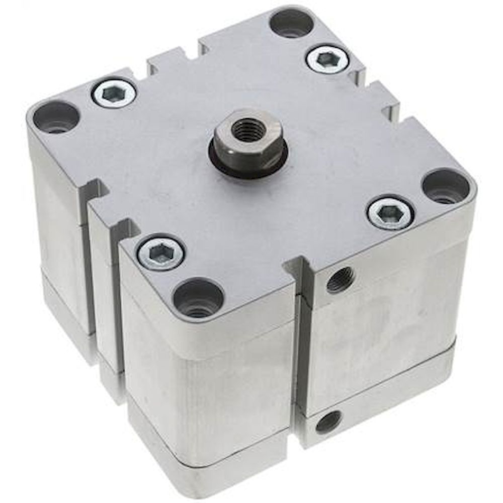 Airtec NXD 80/25. Kompaktzylinder, doppeltwirkend, Kolben 80mm, Hub 25mm