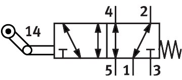 Rollenhebelventil VMEF-K-M52-M-N14 - Festo 8047106