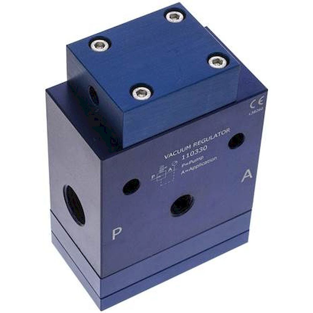 Vacuum regulator without external leakage G 1/2"