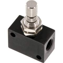 DRVE 18. Block-Drosselrückschlagventil, G 1/8"