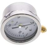 MS -16063 MB5CR * Manometer senkrecht 63mm, -0,16 bar bis 0 bar mbar, G 1/4"